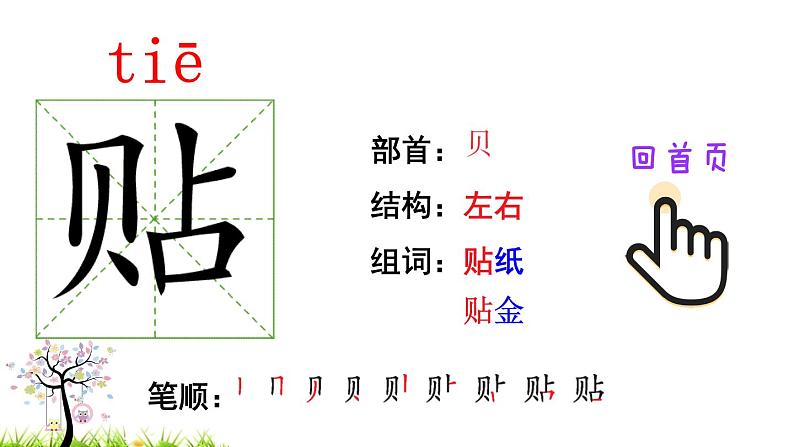 人教版二年级语文下册 识字2 传统节日（笔顺）课件PPT02