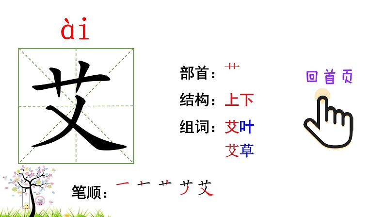 人教版二年级语文下册 识字2 传统节日（笔顺）课件PPT05