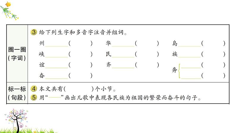 人教版二年级语文下册 识字1 神州谣课件PPT第3页