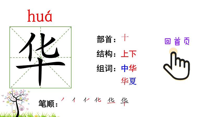 人教版二年级语文下册 识字1 神州谣（笔顺）课件PPT03