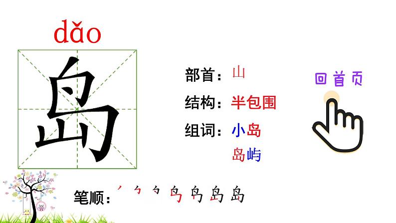 人教版二年级语文下册 识字1 神州谣（笔顺）课件PPT04
