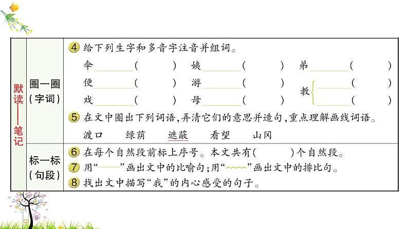 人教版二年级语文下册 9 枫树上的喜鹊课件PPT03