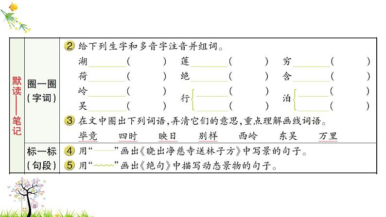 人教版二年级语文下册 15 古诗二首课件PPT第3页