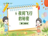 人教部编语文4上 第2单元 6. 夜间飞行的秘密 PPT课件+教案+练习