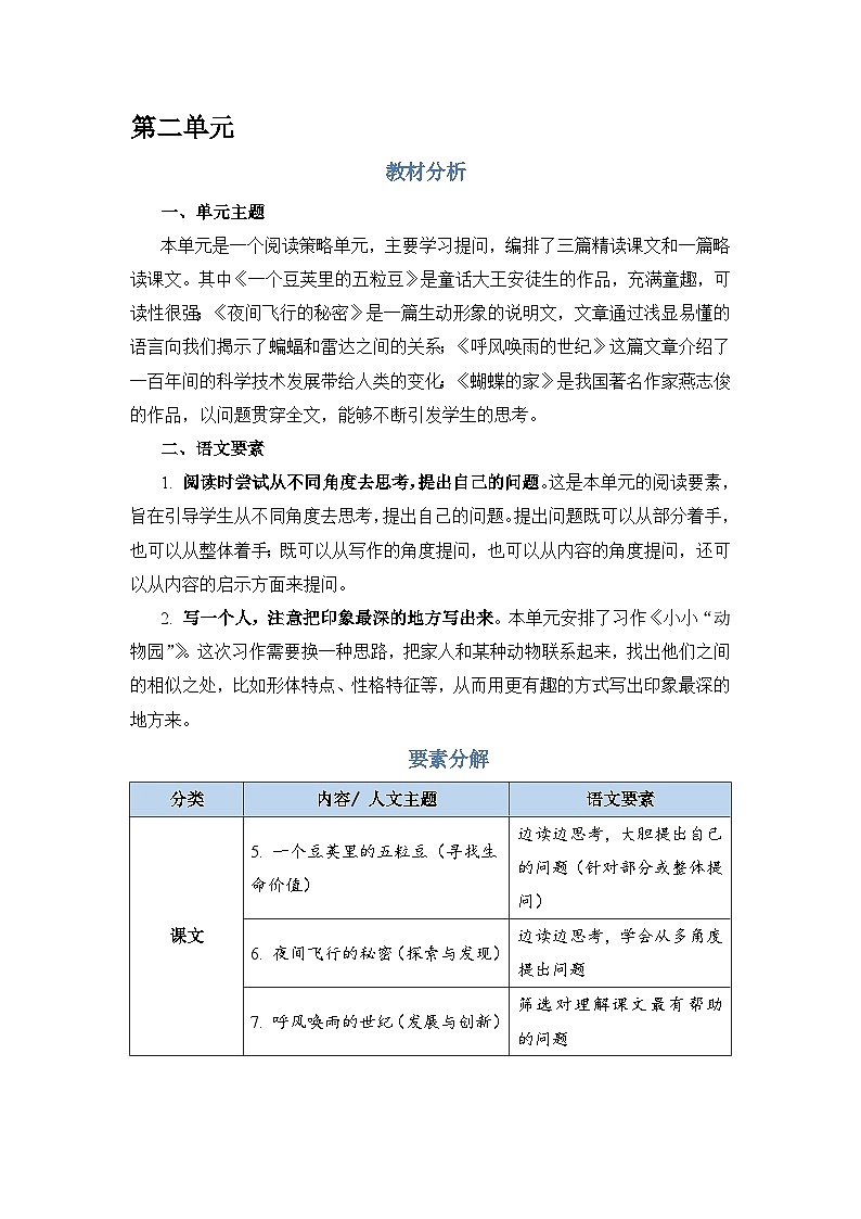 人教部编语文4上 第2单元 语文园地二 PPT课件+教案01