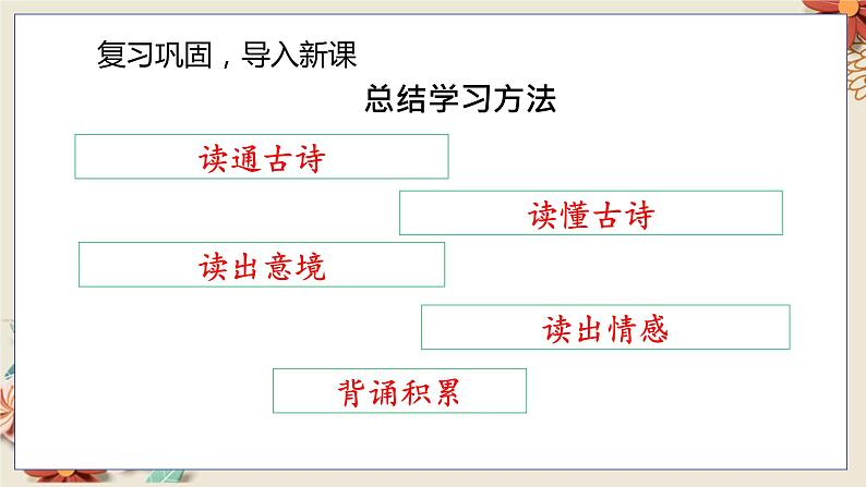 人教部编语文4上 第3单元 9. 古诗三首 PPT课件+教案+练习02