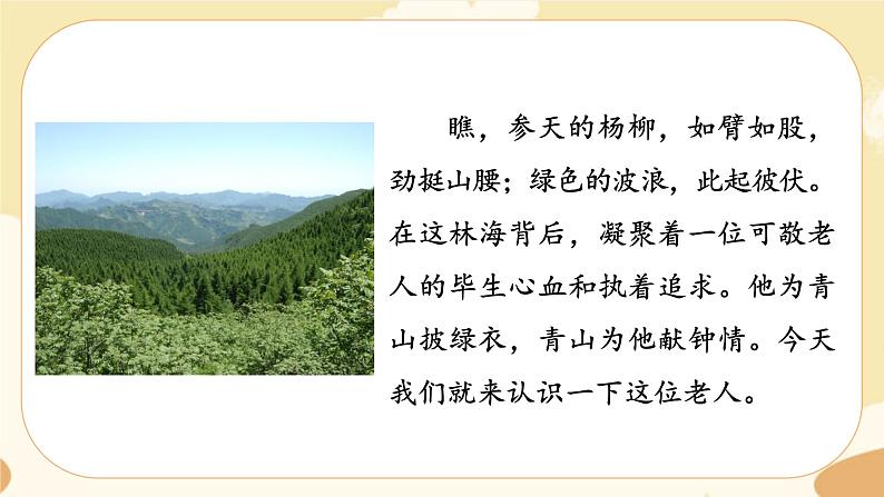 部编版语文六上 20《青山不老》课件PPT+教案+音视频素材02