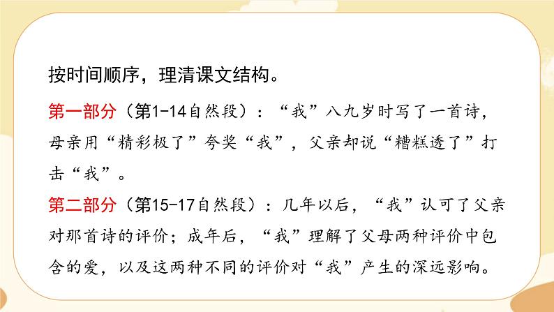 部编版语文5上 20《”精彩极了“和”糟糕透了“ 》课件PPT+教案+课文朗读07