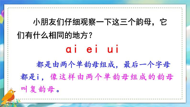 一年级上册语文（人教版）第3单元 拼音9  ai  ei  ui PPT课件+教案06