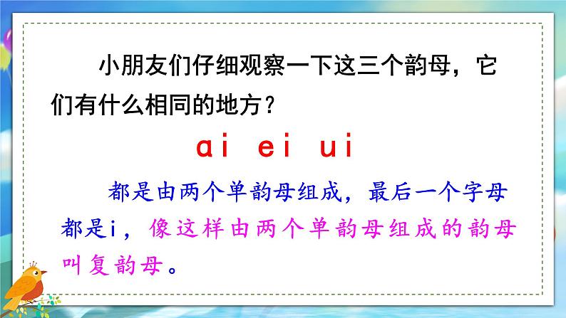 一年级上册语文（人教版）第3单元 拼音9  ai  ei  ui PPT课件+教案06