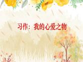 习作：我的心爱之物课件PPT