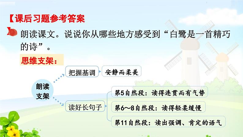 部编版语文五年级上册第一单元教材习题答案课件02