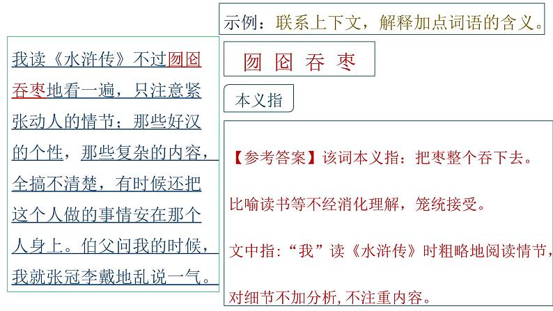 小升初 阅读知识点——字词理解、赏析课件PPT第6页