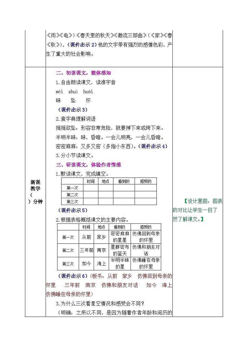 部编版语文《繁星》课件+教案02