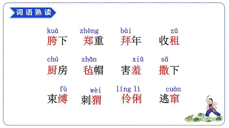 部编版语文六上 25 少年闰土（课件PPT）08