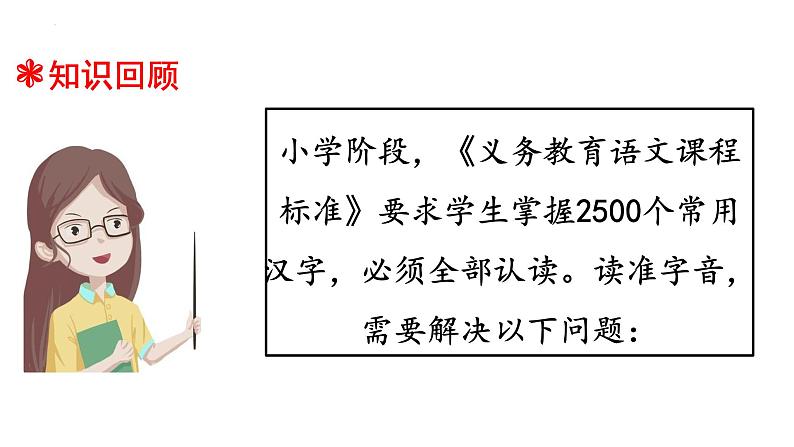 小升初暑假衔接 第一讲 字音字形 2023-2024学年课件PPT02