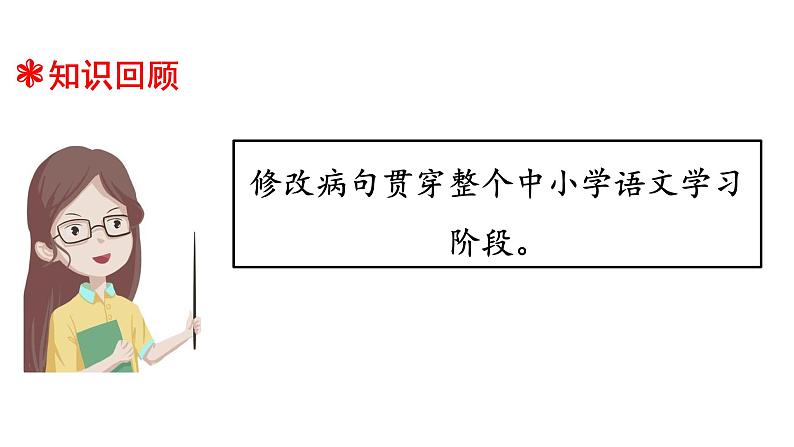 小升初暑假衔接 第五讲 修改病句  2023-2024学年（统编版）课件PPT第2页