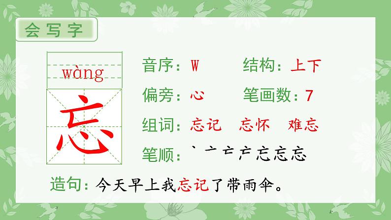 部编版二年级语文上册（生字课件）17.难忘的泼水节第2页