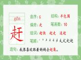 部编版二年级语文上册（生字课件）20.雪孩子