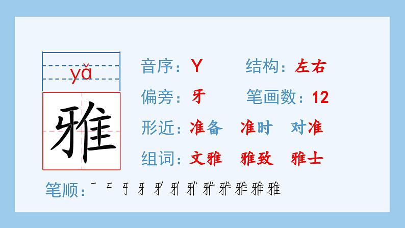 部编版六年级语文上册（生字课件）2.丁香结04