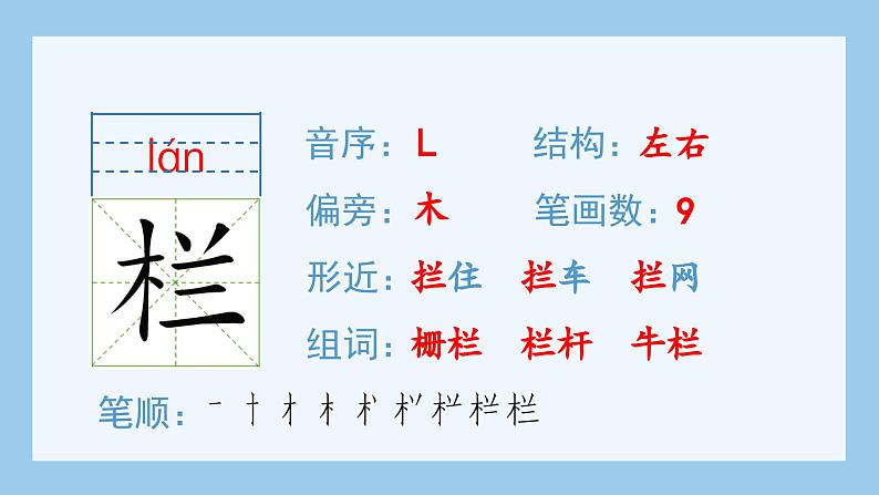 部编版六年级语文上册（生字课件）7.开国大典05