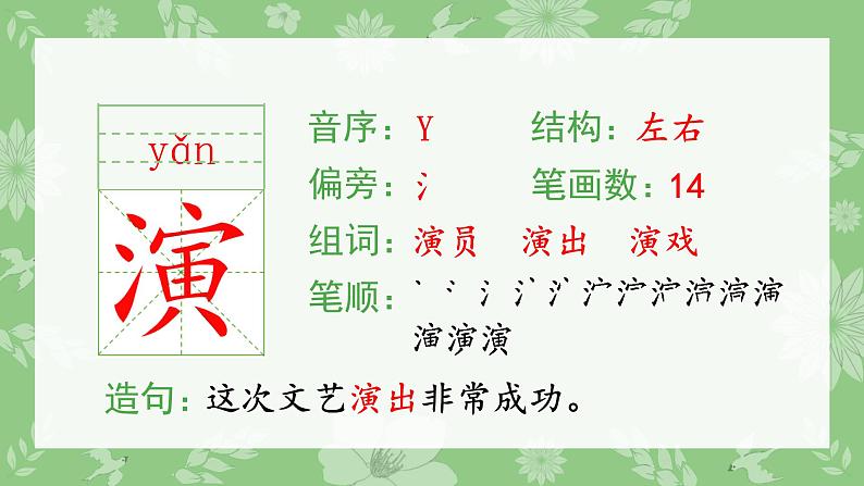 部编版三年级语文上册（生字课件）21.大自然的声音03