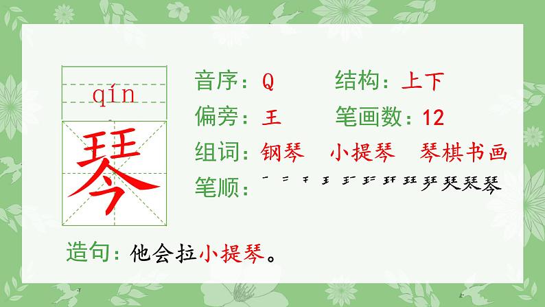 部编版三年级语文上册（生字课件）21.大自然的声音05