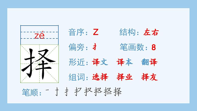 部编版四年级语文上册（生字课件）11.蟋蟀的住宅第6页