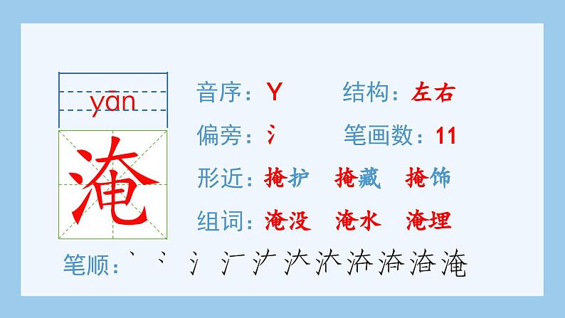 部编版四年级语文上册（生字课件）26.西门豹治邺07