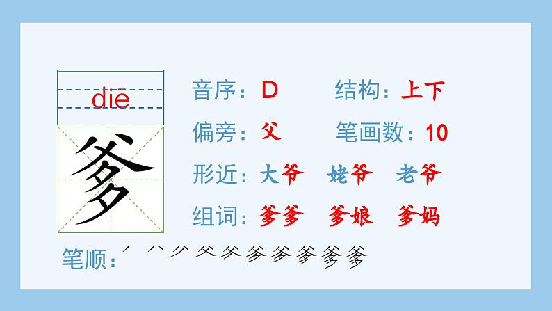 部编版五年级语文上册（生字课件）10.牛郎织女（一）03