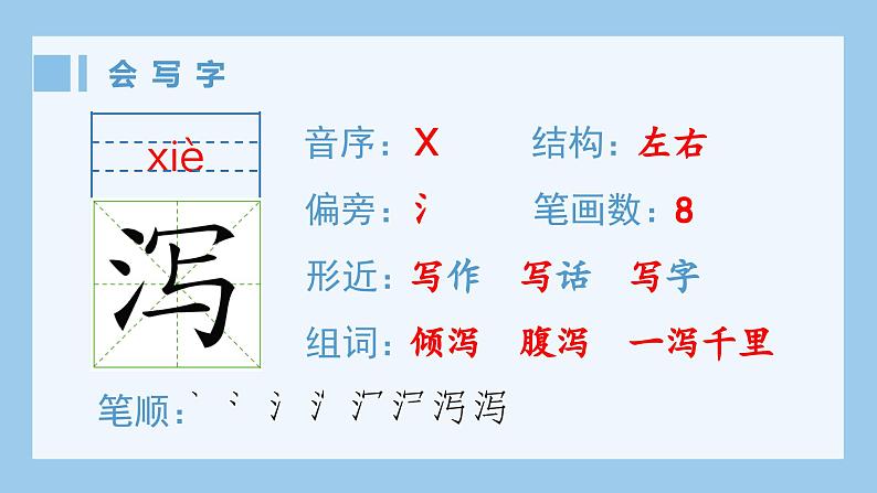 部编版五年级语文上册（生字课件）13.少年中国说（节选）02