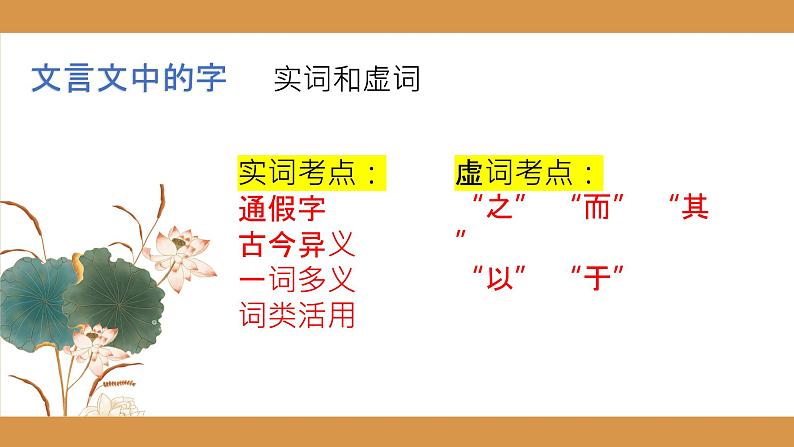 部编版小升初语文：文言文 古今同义和异义课件PPT第2页