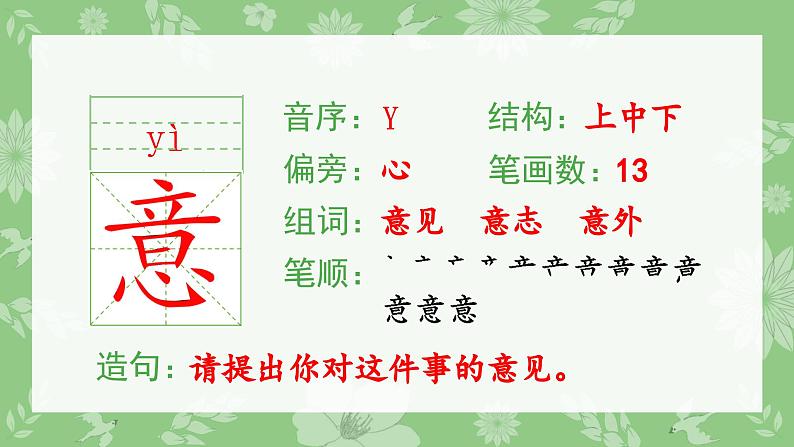 部编版二年级语文下册（生字课件）14 小马过河03