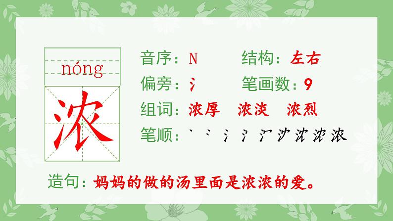 部编版二年级语文下册（生字课件）23 祖先的摇篮04