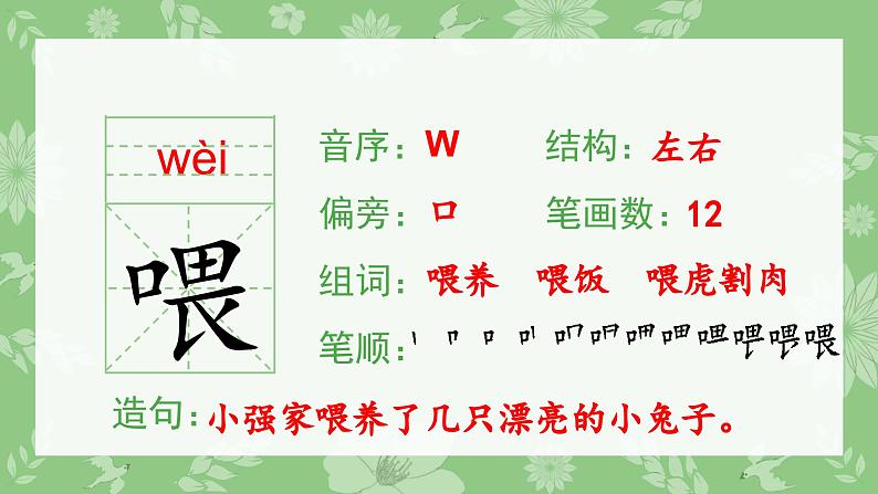 部编版三年级语文下册（生字课件）27.漏第3页