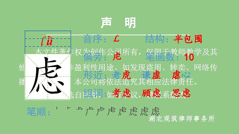 部编版四年级语文下册（生字课件）13 猫第3页