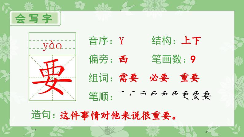 部编版一年级语文下册（生字课件）17 动物王国开大会第2页