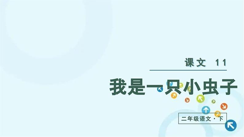 部编版语文二年级下册 11.我是一只小虫子 课件02