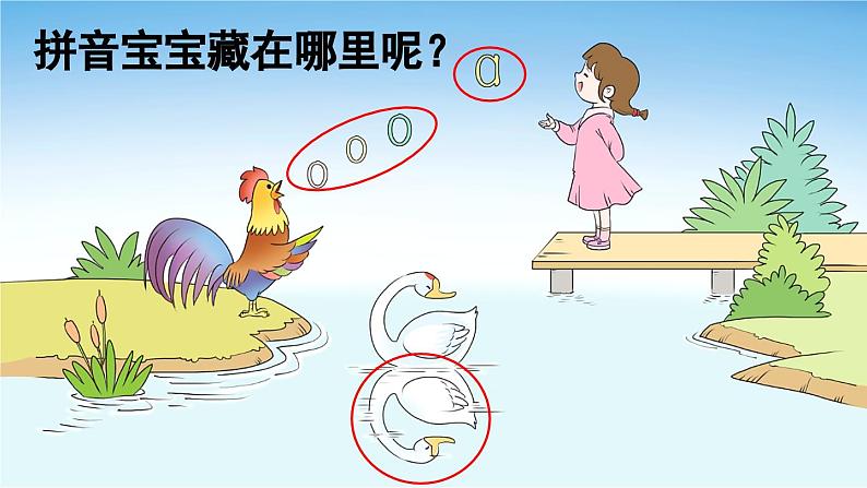 统编版小学语文一年级上册《a o e》教学课件第4页