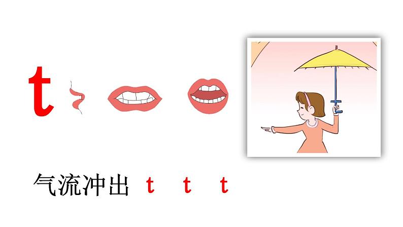 统编版小学语文一年级上册《d t n l》教学课件06