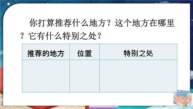 人教版四年级语文上册 习作：推荐一个好地方 课件+教案04