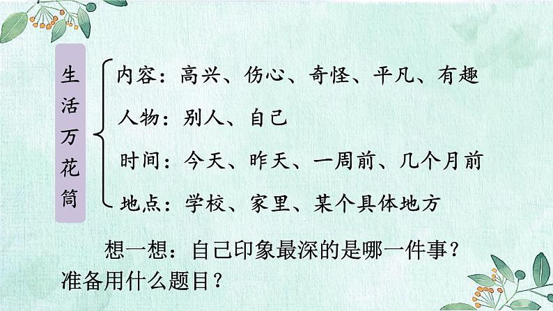 人教版四年级语文上册 习作例文 课件+教案05