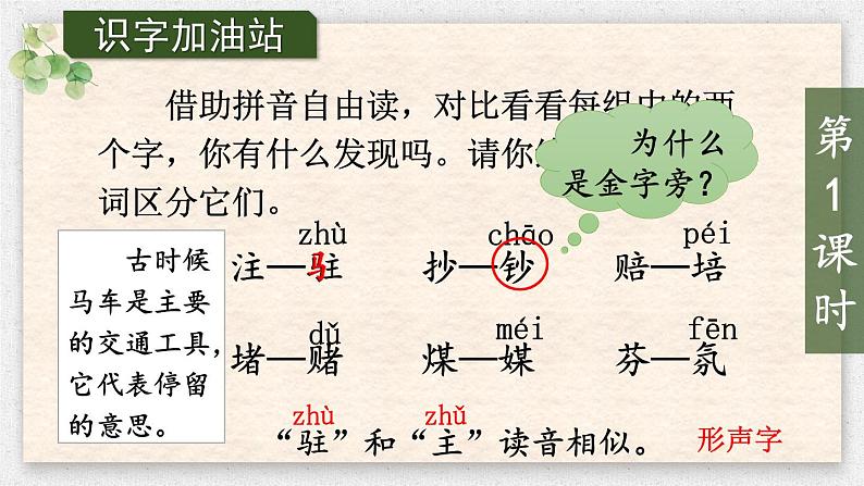 人教版四年级语文上册 语文园地二 课件+教案03