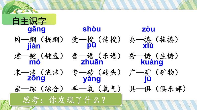 人教版四年级语文上册 语文园地八 课件+教案08