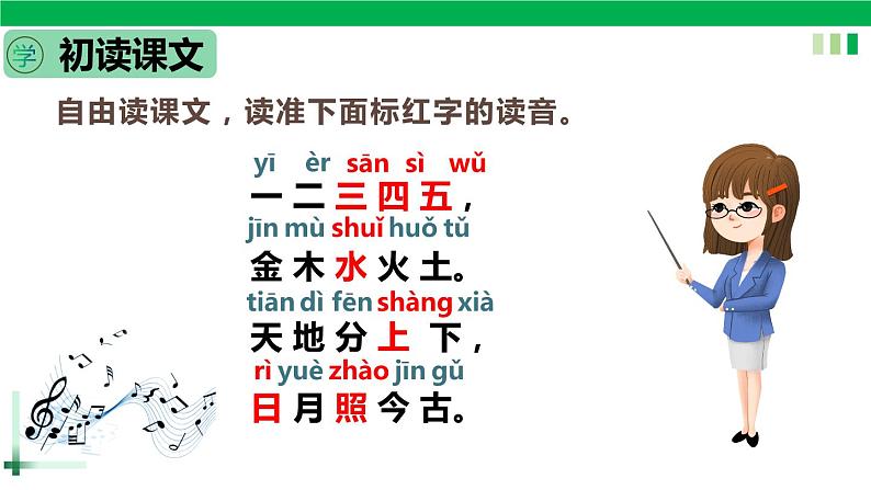 【新课标全套】部编版一年级语文上册第一单元识字2《金、木、水、火、土》精品同步PPT课件+教案+说课稿+教学建议+音频课文朗读+图片素材07