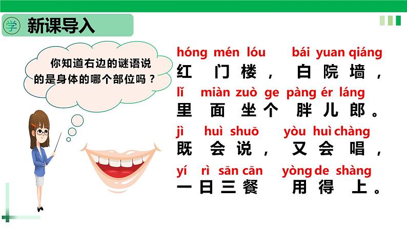 【新课标全套】部编版一年级语文上册第一单元识字3《口耳目》精品同步PPT课件+教案+说课稿+教学建议+音频课文朗读+图片素材02