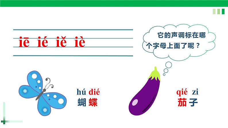 一年级语文上册第三单元第汉语拼音11《 ie üe er》精品同步PPT课件+教案+说课稿+课文朗读+图片素材08