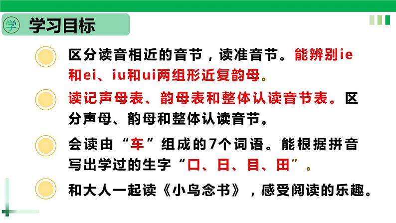 一年级语文上册第三单元汉语拼音《 语文园地三》精品同步PPT课件+教案+图片素材06