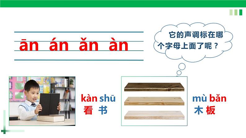 一年级语文上册第三单元汉语拼音12《 an en in un ün》精品同步PPT课件+教案+说课稿+课文朗读+图片素材07