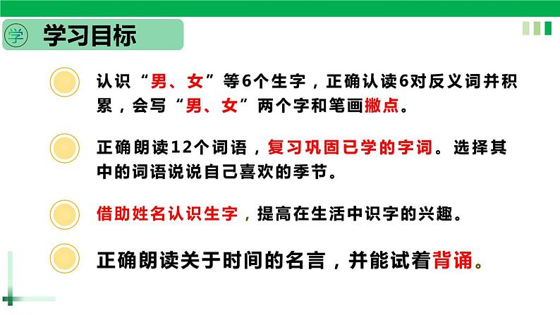 一年级语文上册第四单元课文《语文园地四》精品同步PPT课件+教案+图片素材05